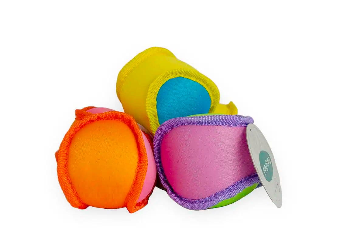 Flytande hundboll 8 cm – Party Pets hundleksak för vattenlek