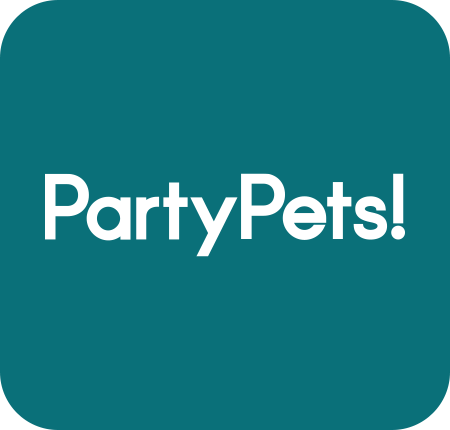 Party Pets leksaker för hund och katt i olika former och färger