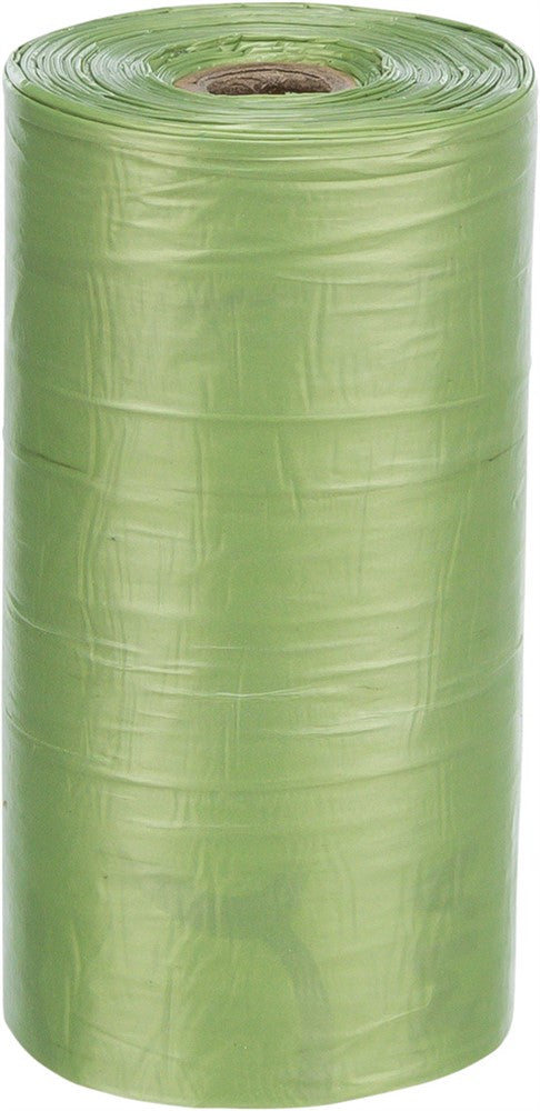 TRIXIE Be Eco gröna bajspåsar av återvunnen plast, 4 x 20 st