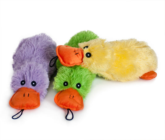 Mjuk hundleksak näbbdjur pip 30 cm Party Pets Elite