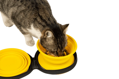 Reseskål Slowfeeder - Dubbel