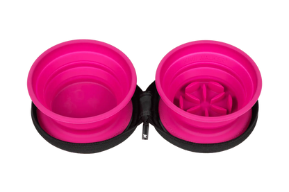 Reseskål Slowfeeder - Dubbel