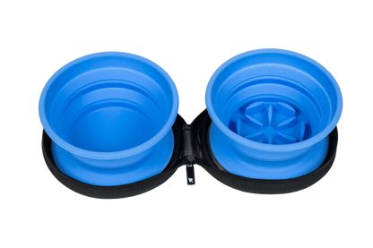 Reseskål Slowfeeder - Dubbel