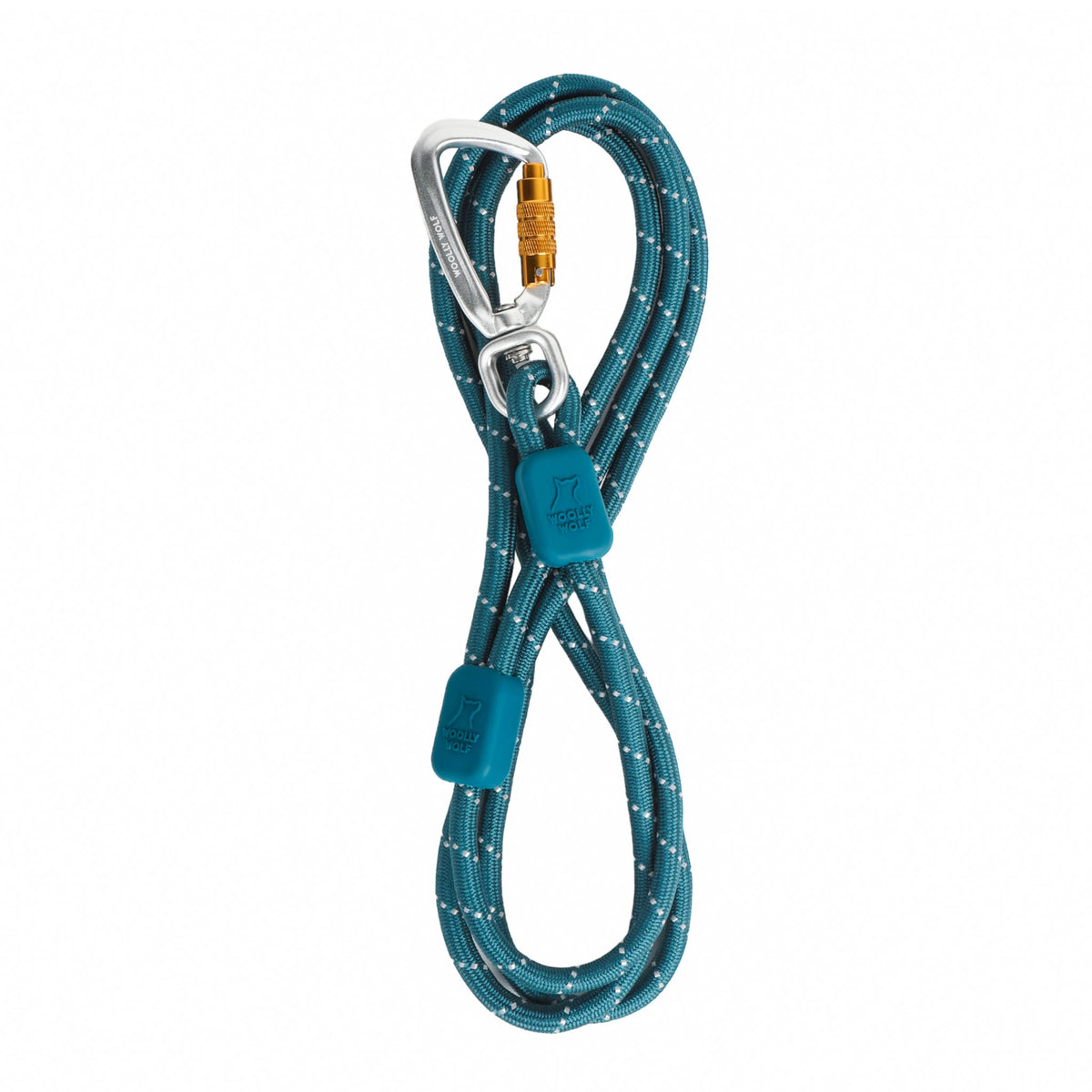 Woolly Wolf tunt repkoppel 8 mm i färgen Deep Teal